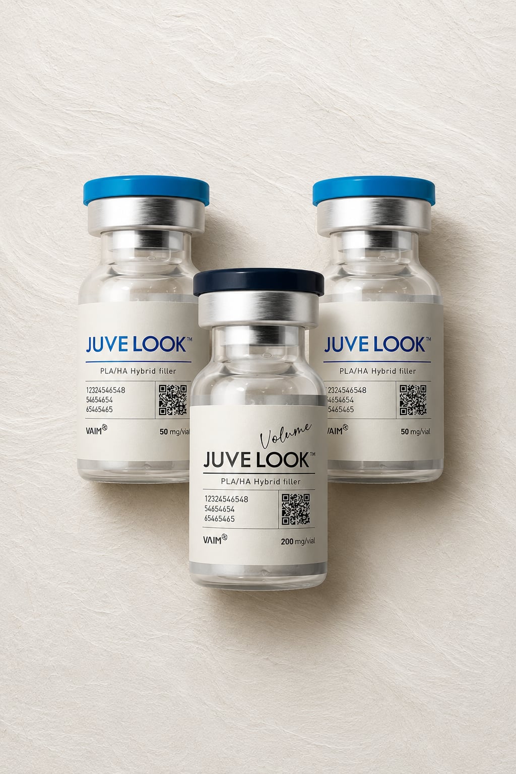 Juvelook PLA/HA hybrid filler vials